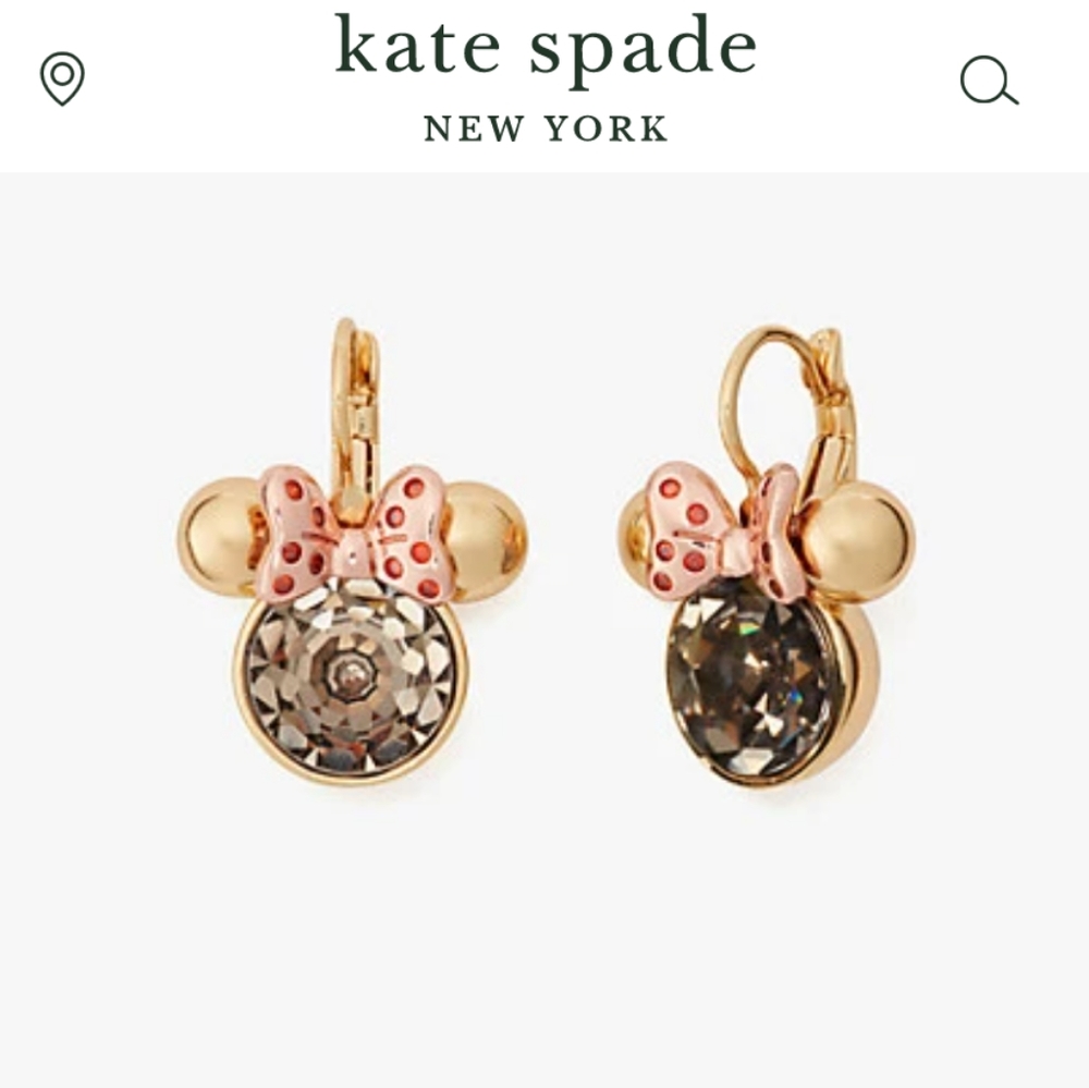 *NWT* Minnie Mouse♠️ Kate Spade earrings